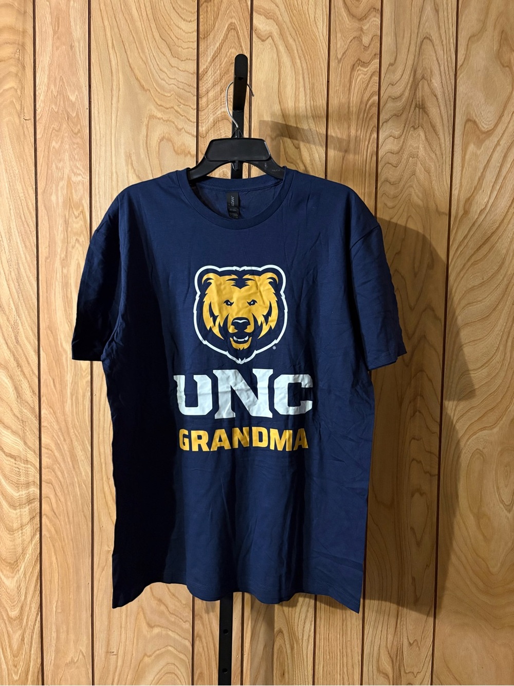 UNC Grandma Navy Graphic T-Shirt Large